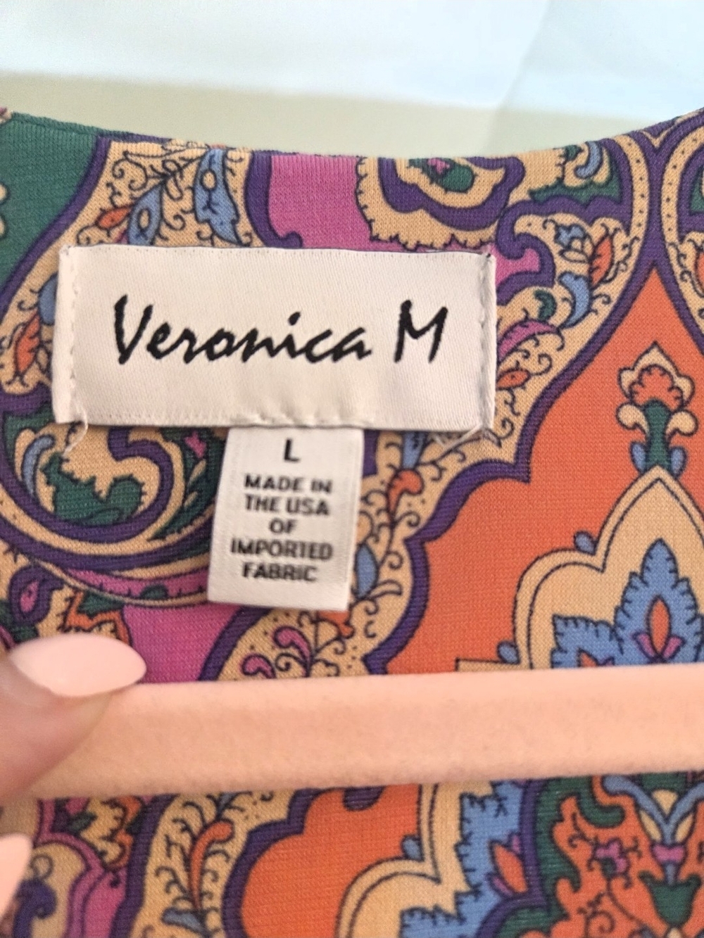 Veronica M Multicolor Paisley Halter Maxi Dress - Picture 2 of 3